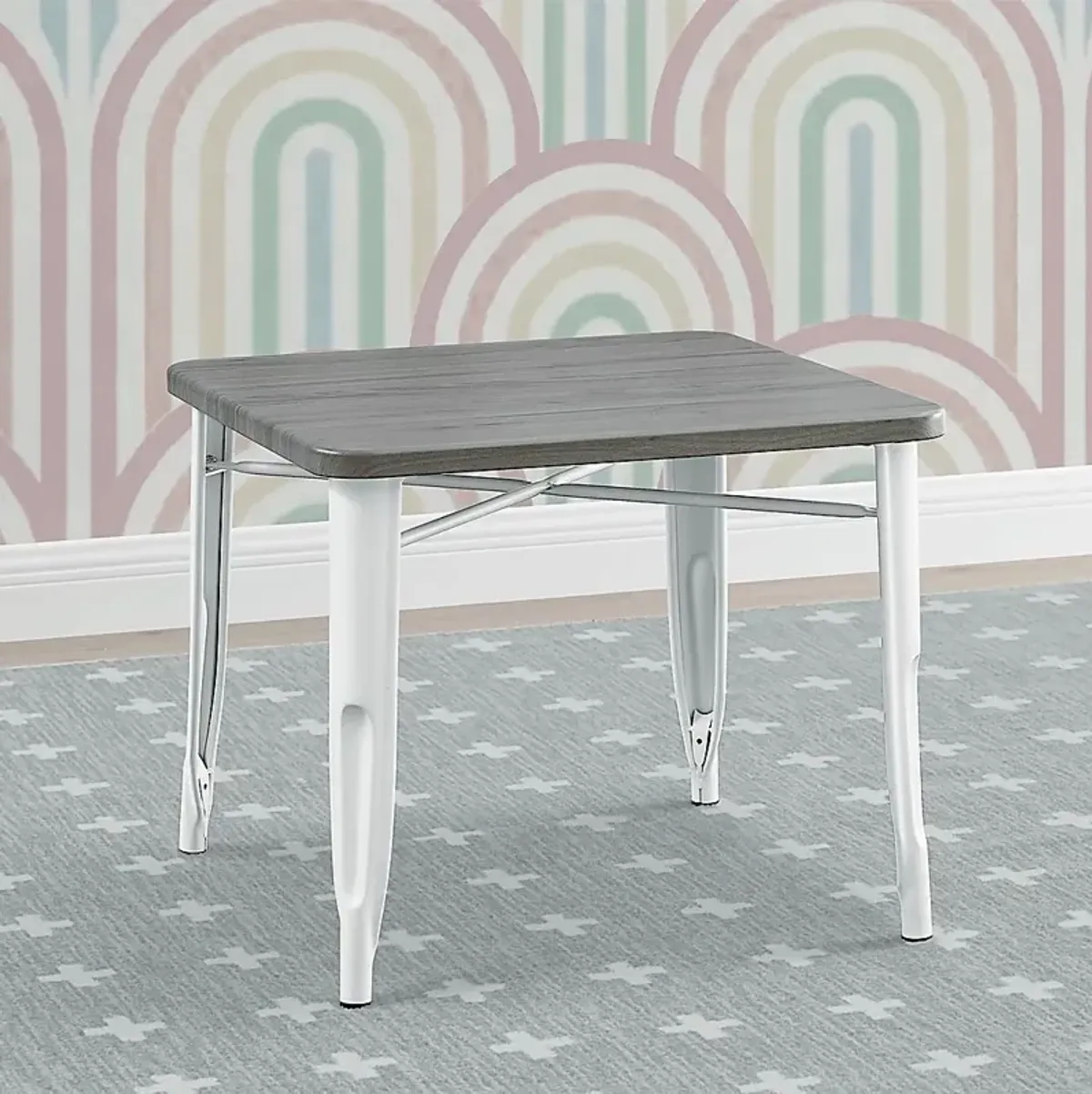 Kids Bilsai Gray/White Table