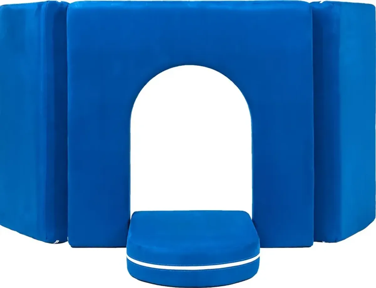 Kids Liezel Blue Castle Gate Playset