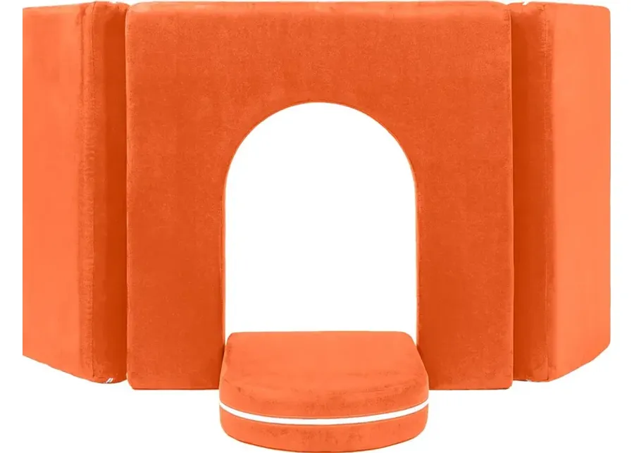 Kids Liezel Orange Castle Gate Playset