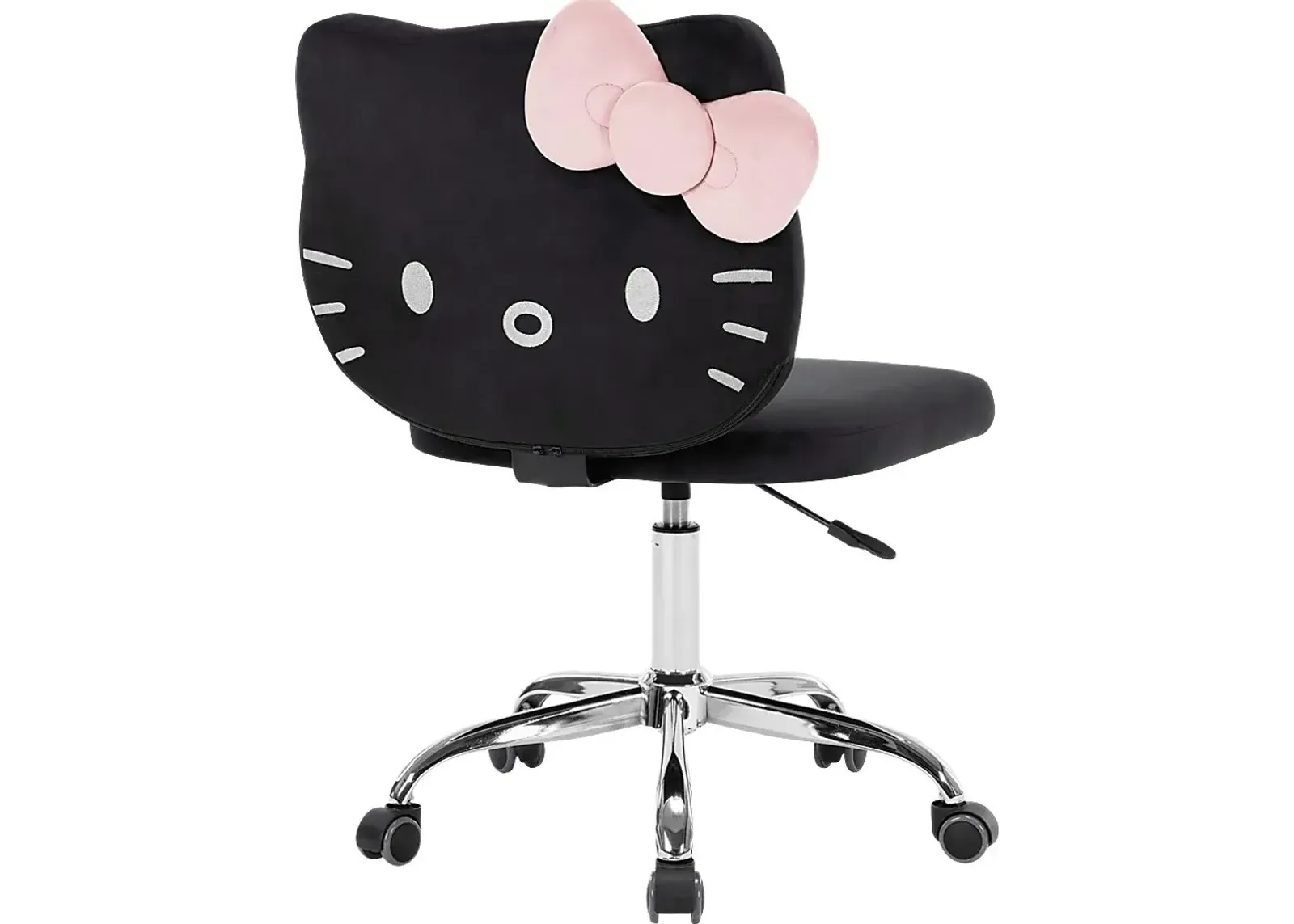 Kids Hello Kitty Kawaii Black Swivel Chair