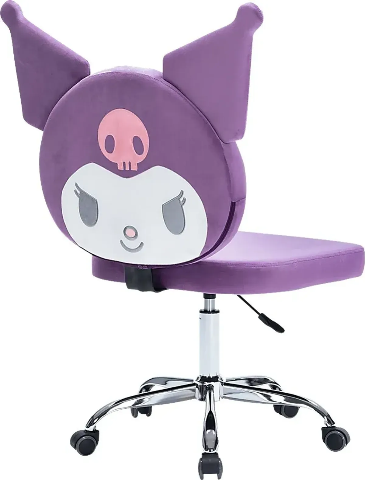 Kids Kuromi Lilac Swivel Chair