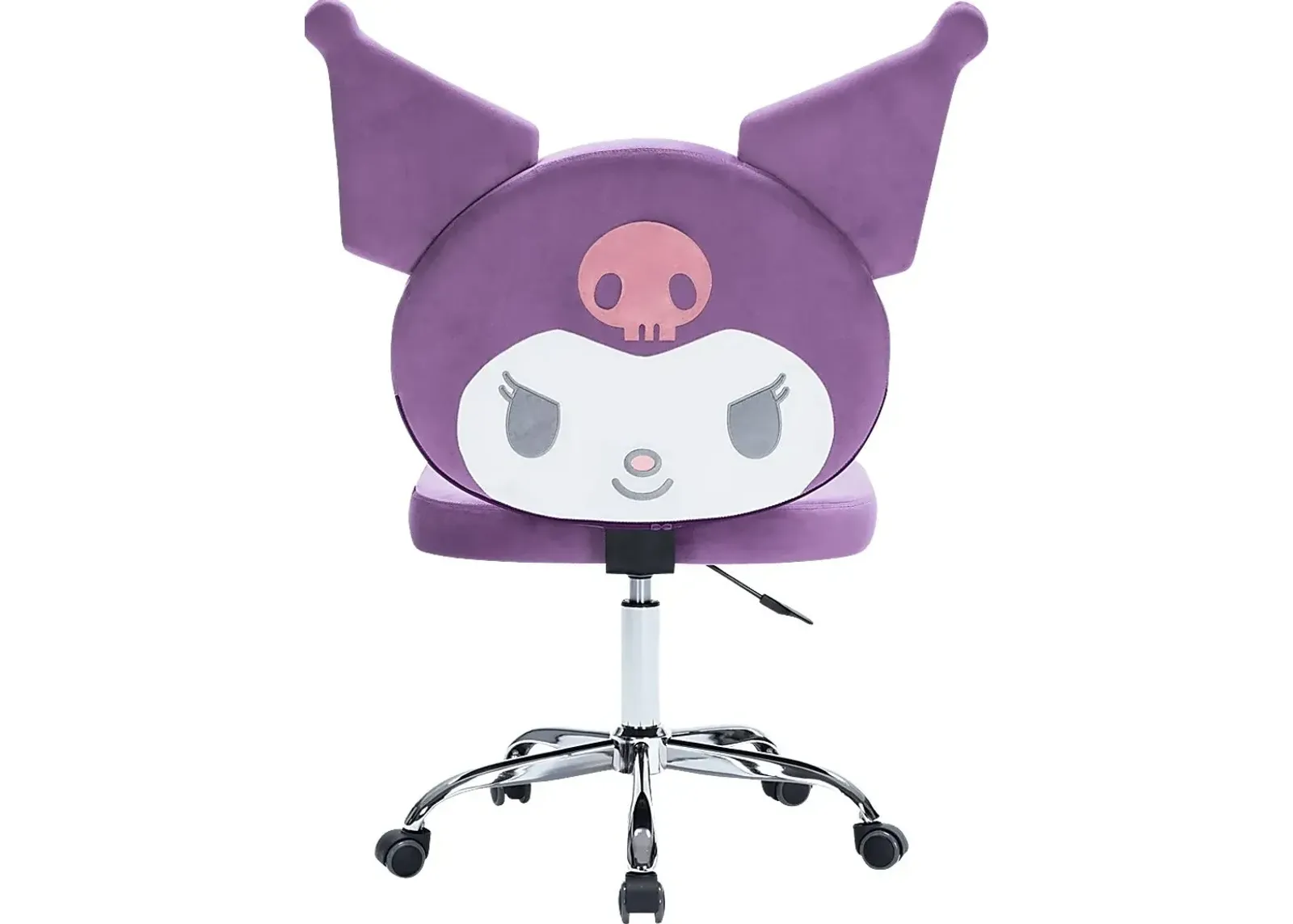 Kids Kuromi Lilac Swivel Chair