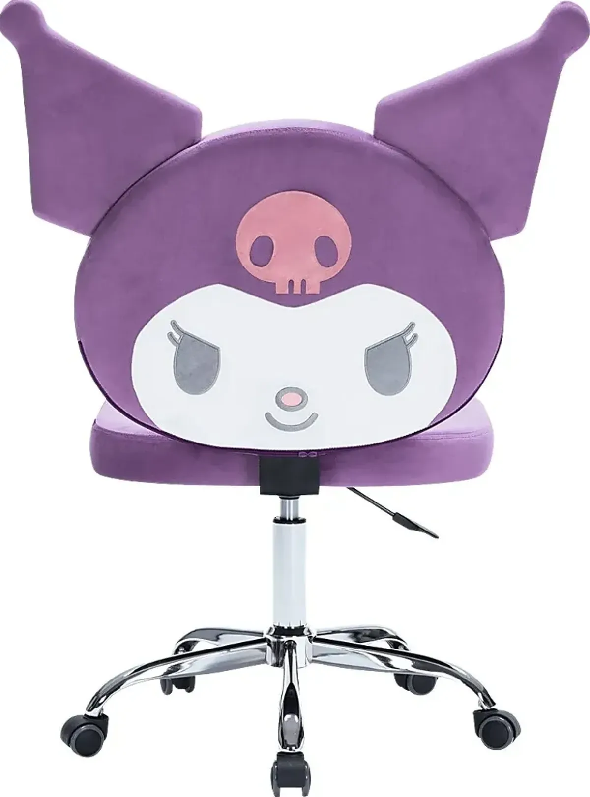 Kids Kuromi Lilac Swivel Chair