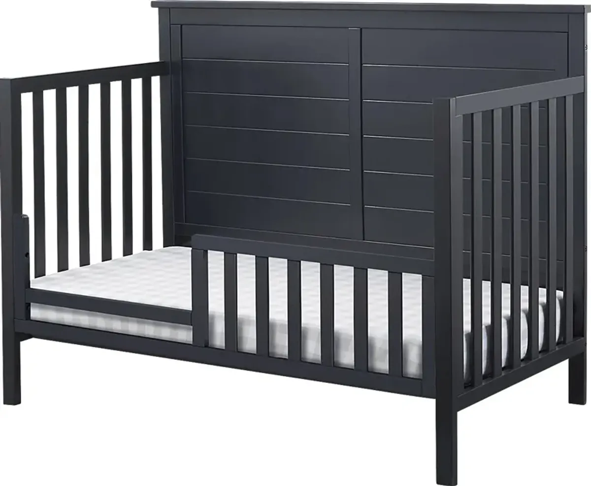 Kids Zivau Midnight Convertible Crib