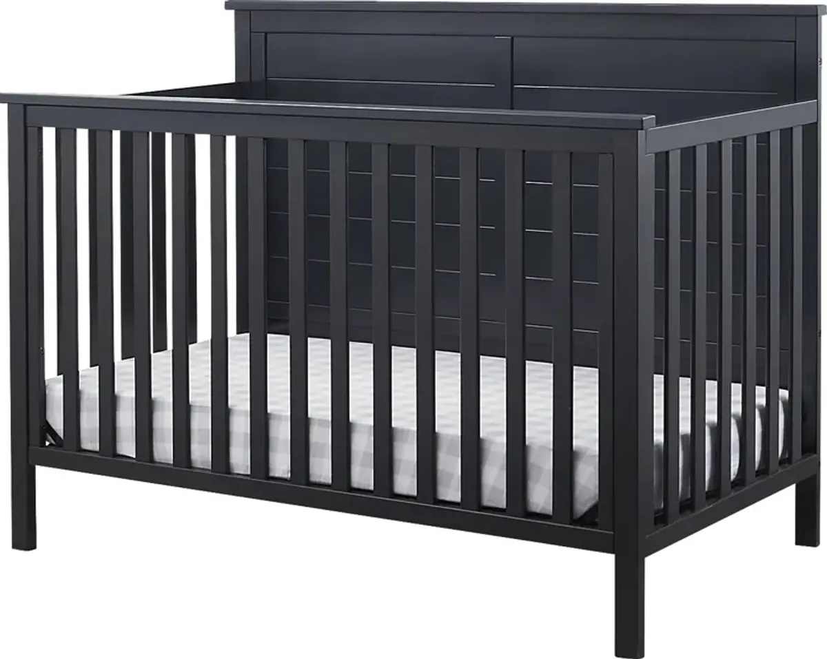 Kids Zivau Midnight Convertible Crib