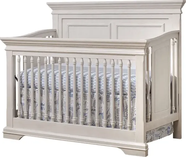 Kids Mevhi II Ivory Convertible Crib