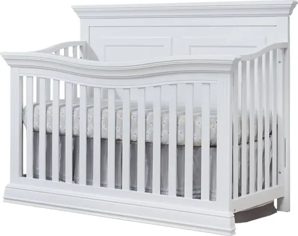 Kids Alriga White Convertible Crib