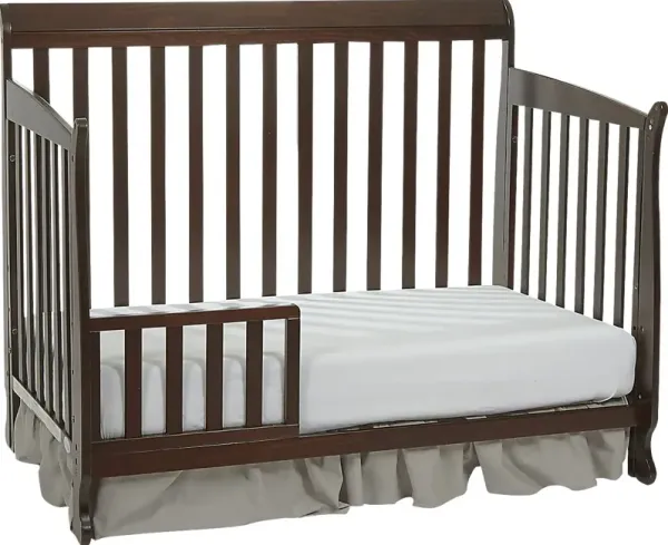 Kids Alvoro Espresso Convertible Crib
