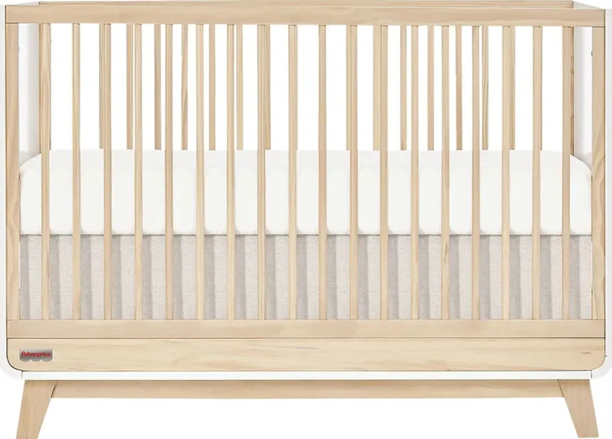 Kids Velqui White Convertible Crib