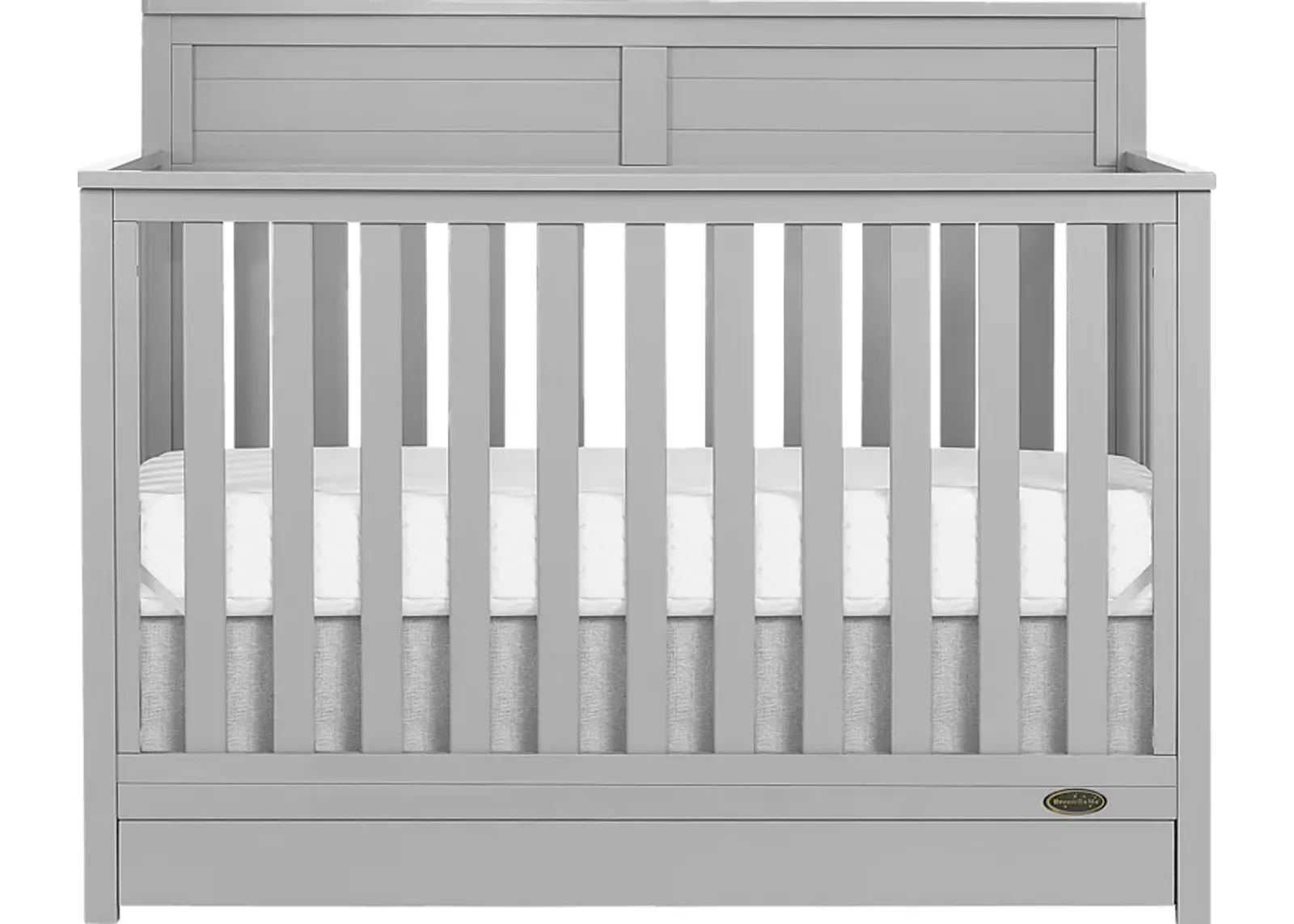 Kids Aroro Gray Convertible Crib