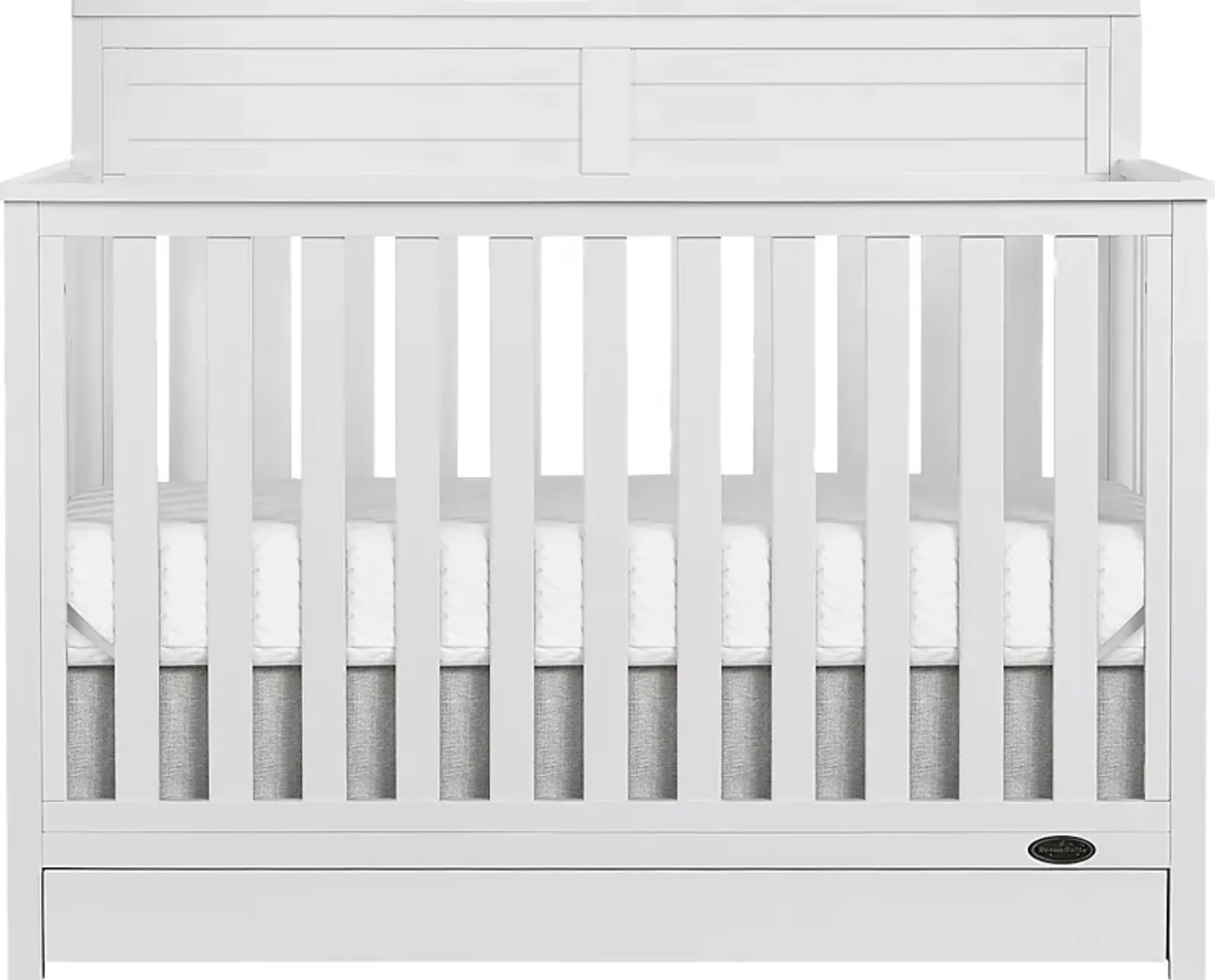 Kids Aroro White Convertible Crib