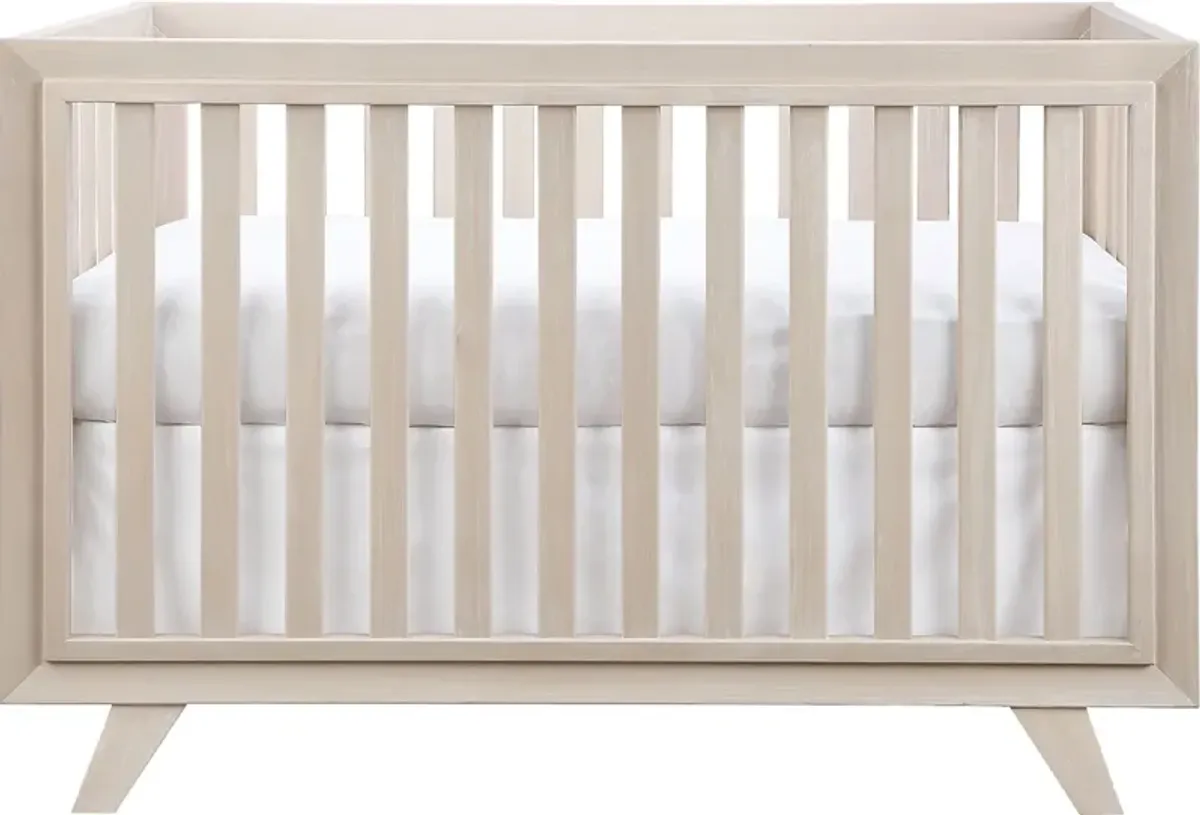 Kloe Beige Convertible Crib