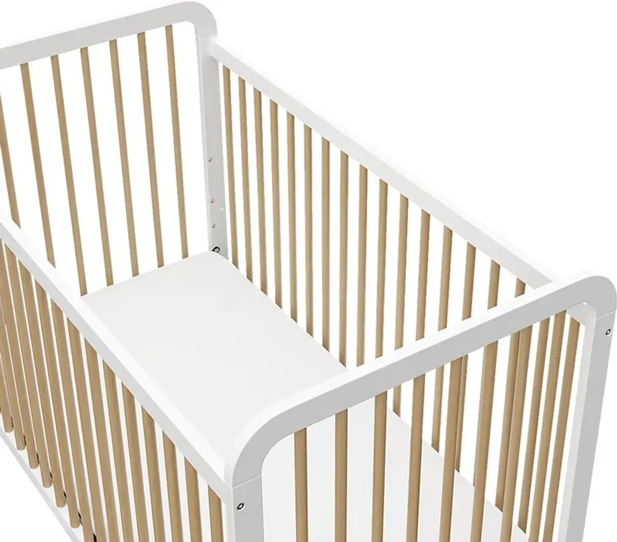 Bernelle White Convertible Crib