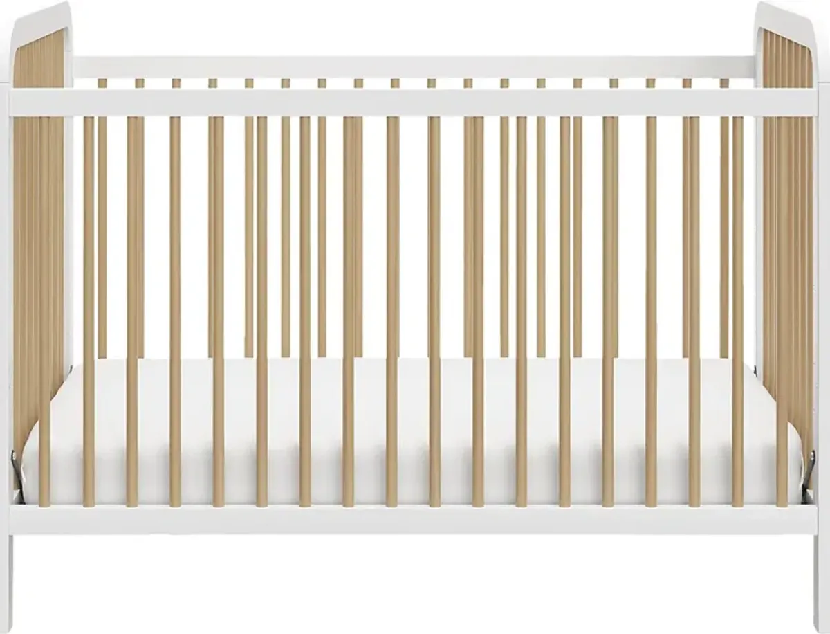 Bernelle White Convertible Crib