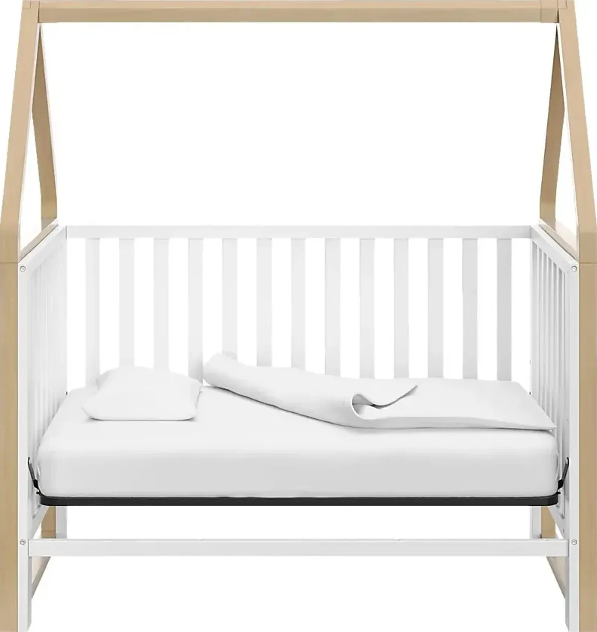 Alcie White Convertible Crib