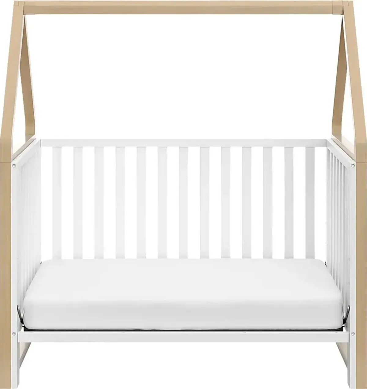 Alcie White Convertible Crib