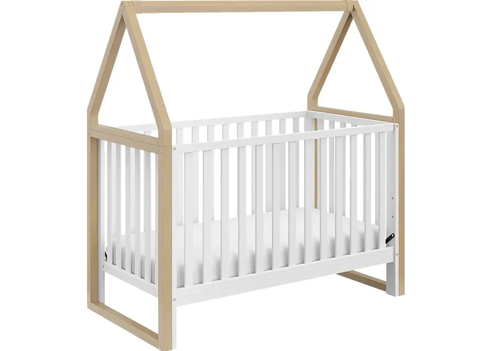 Alcie White Convertible Crib