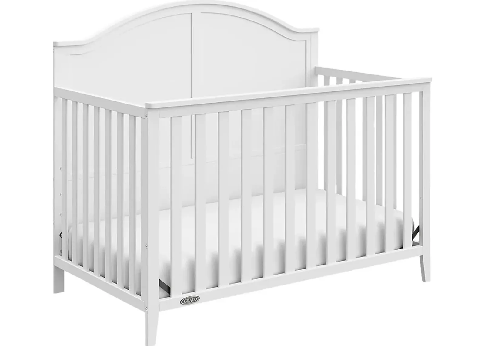 Alcindor White Convertible Crib