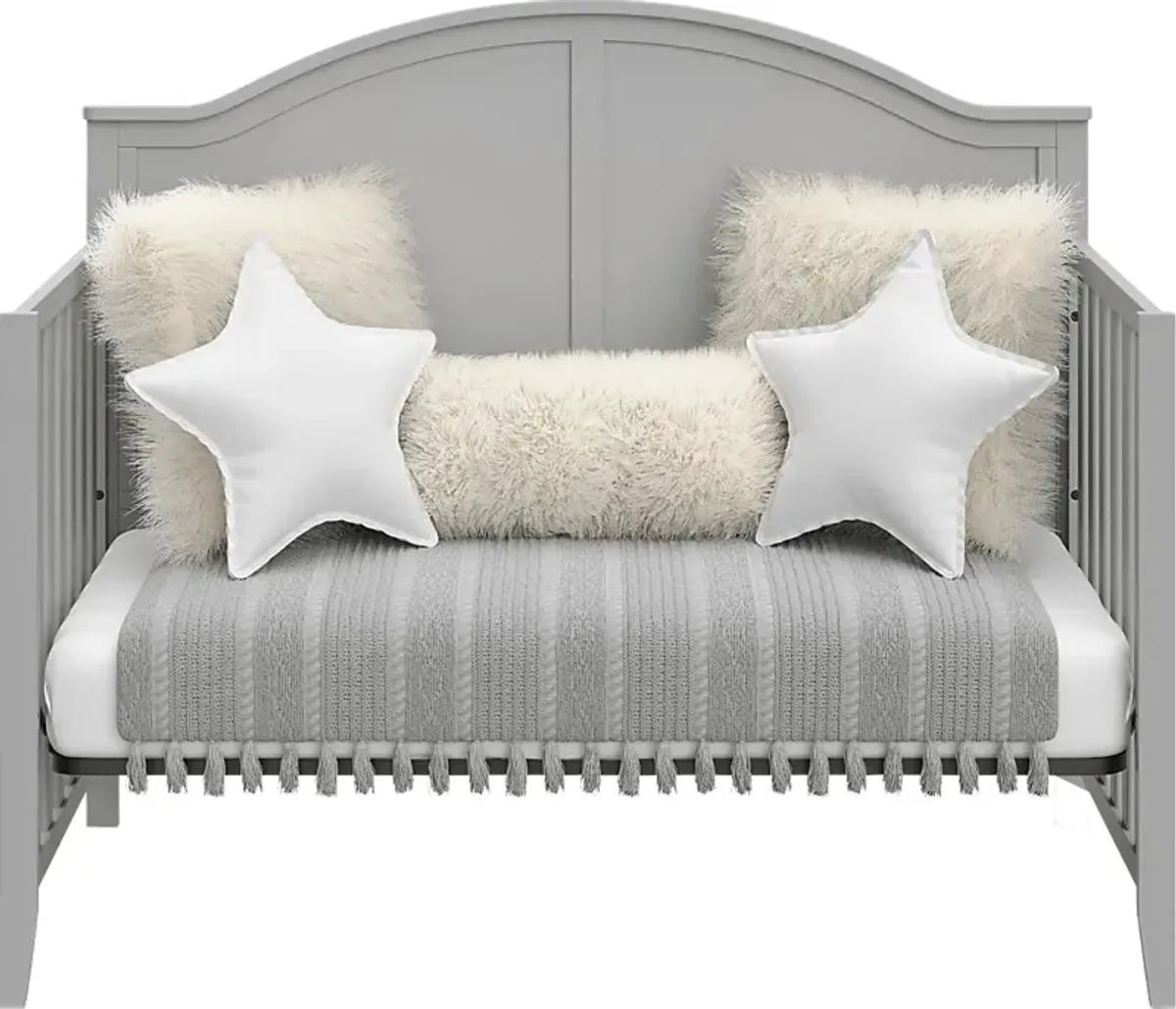 Alcindor Gray Convertible Crib