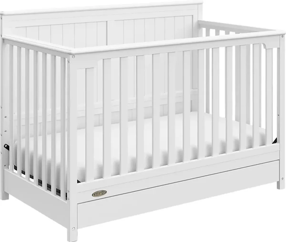 Maralah I White Convertible Crib