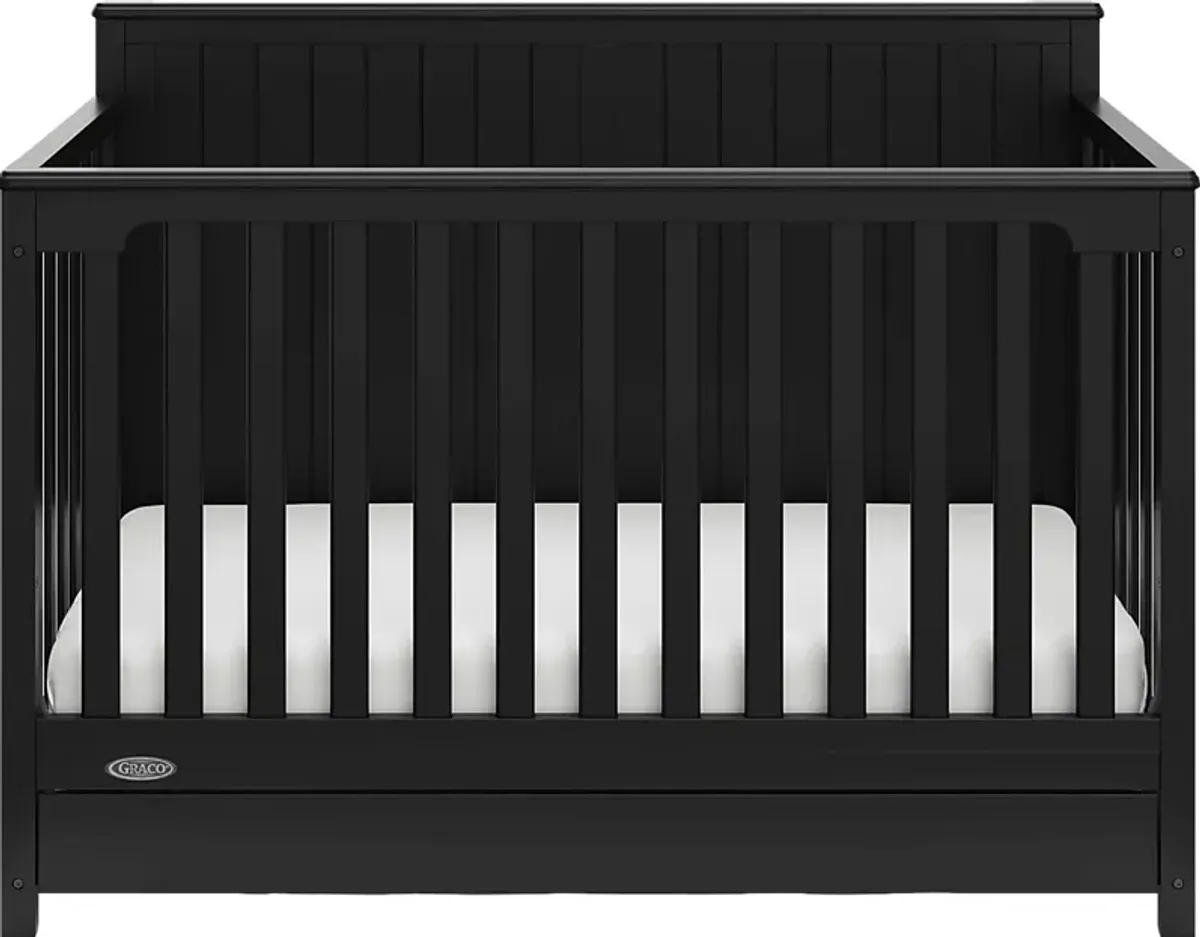 Maralah I Black Convertible Crib