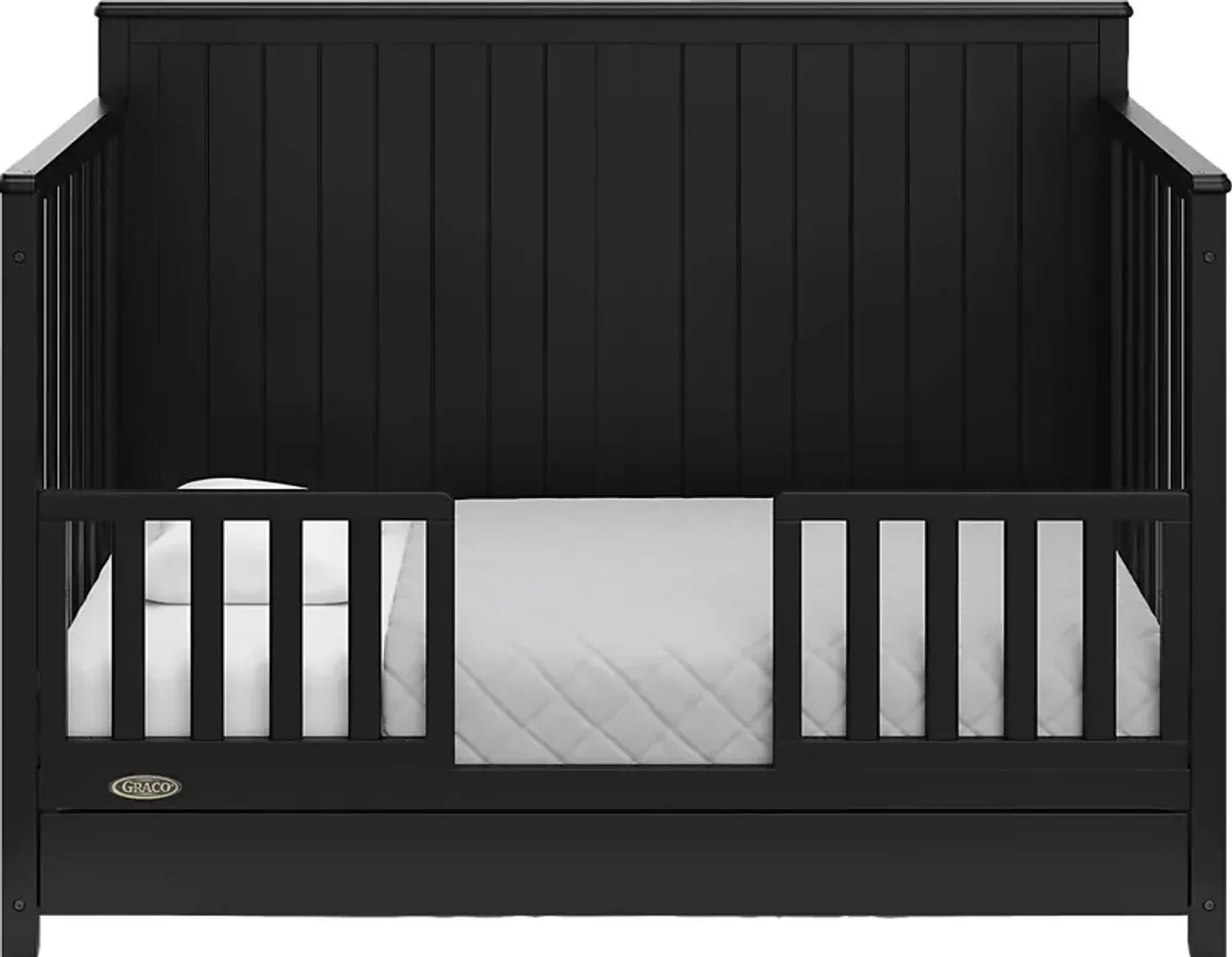 Maralah I Black Convertible Crib