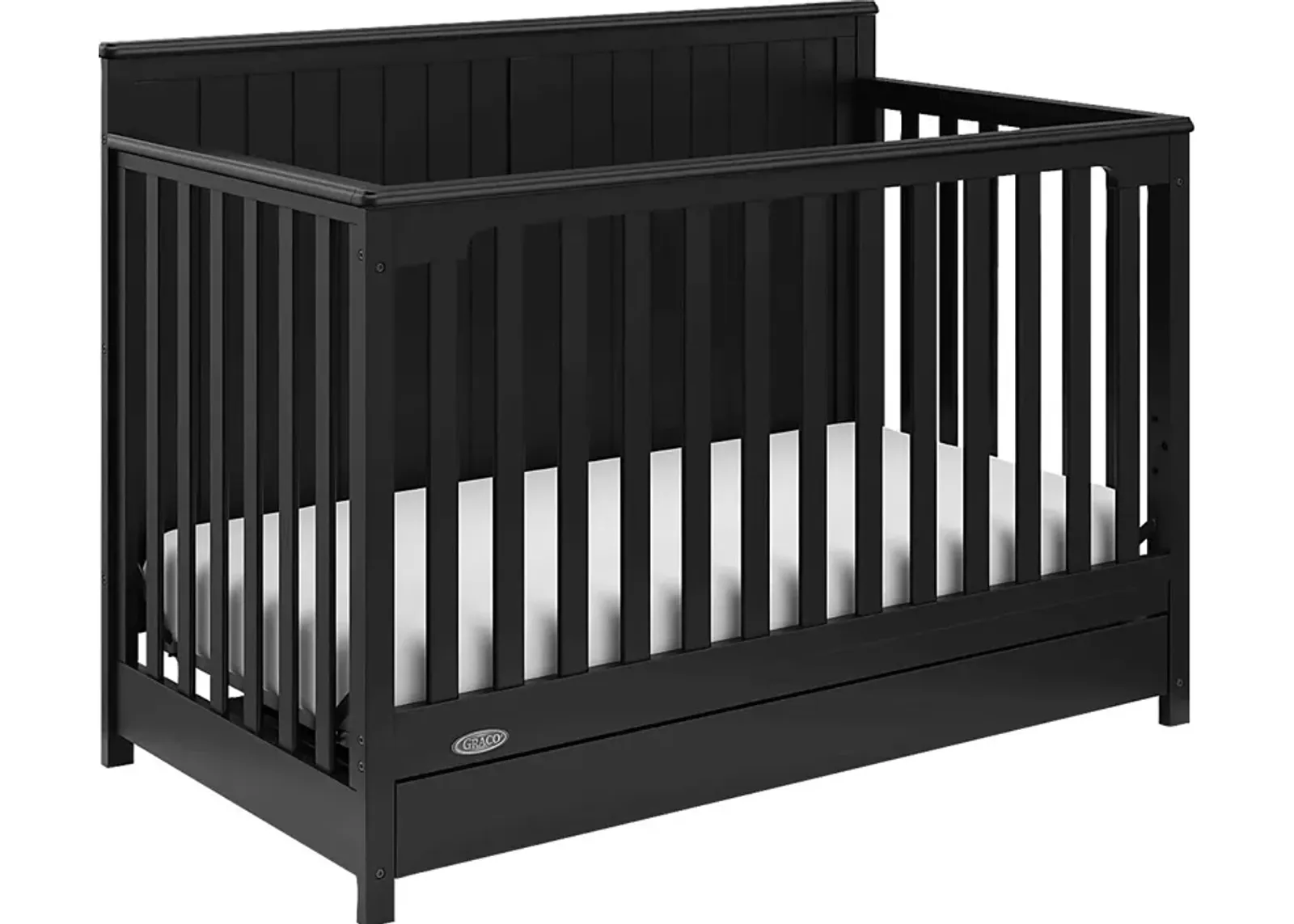 Maralah I Black Convertible Crib