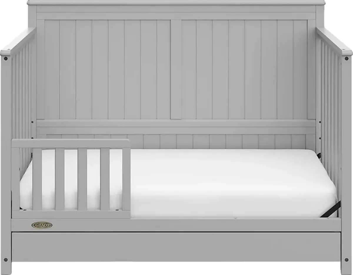 Maralah I Gray Convertible Crib