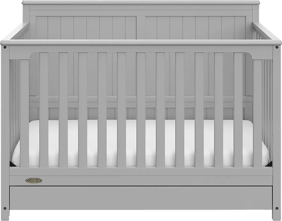 Maralah I Gray Convertible Crib