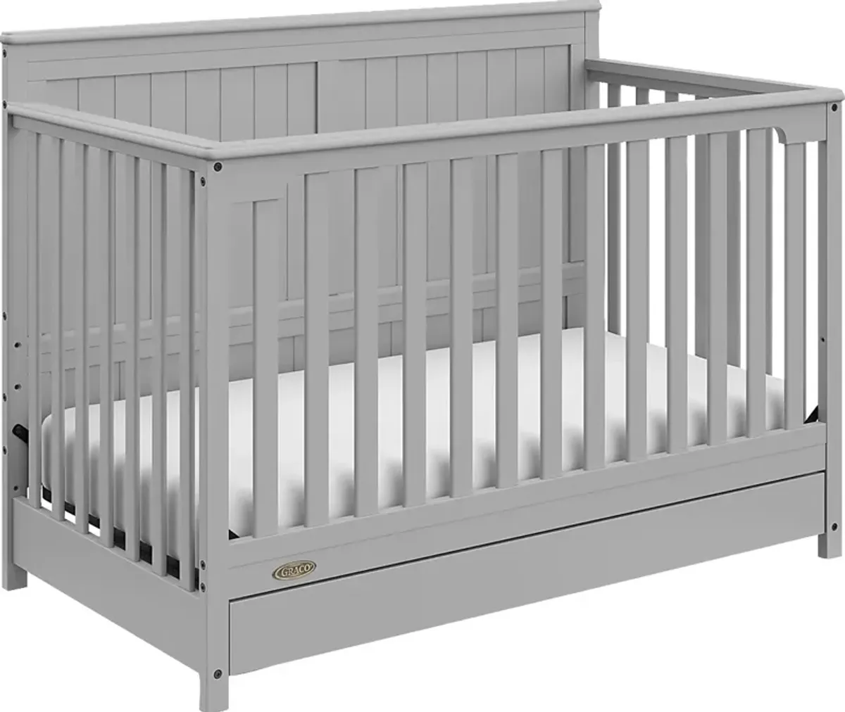 Maralah I Gray Convertible Crib