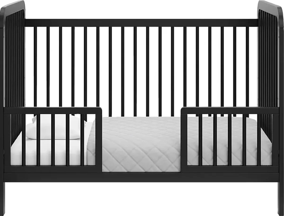 Bernelle Black Convertible Crib