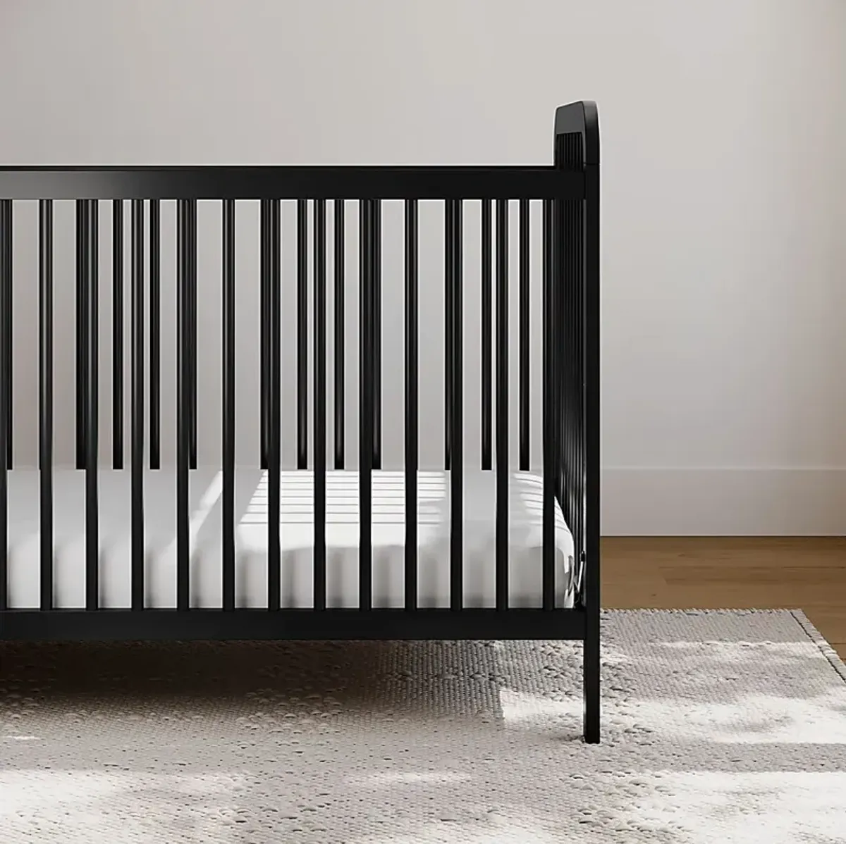 Bernelle Black Convertible Crib