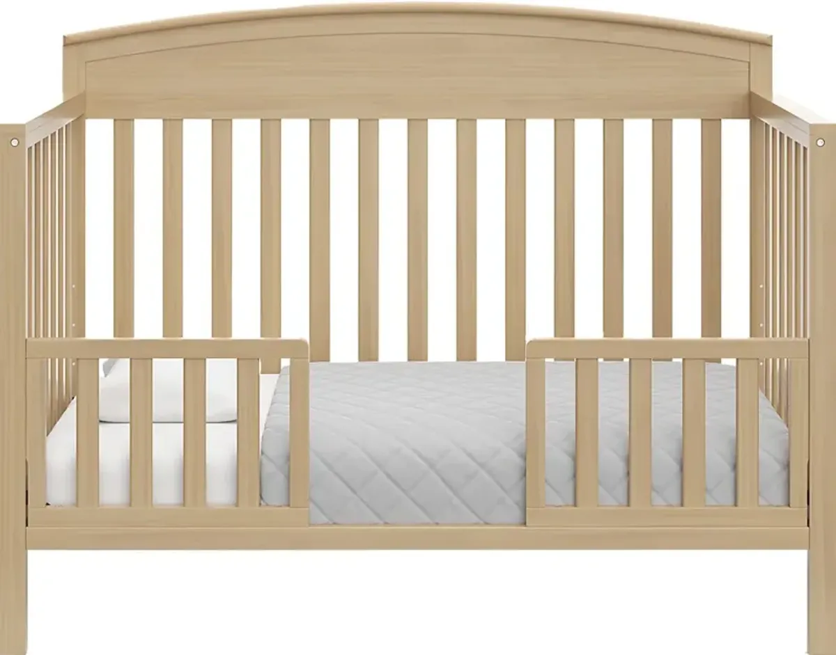 Zhandra Brown Convertible Crib