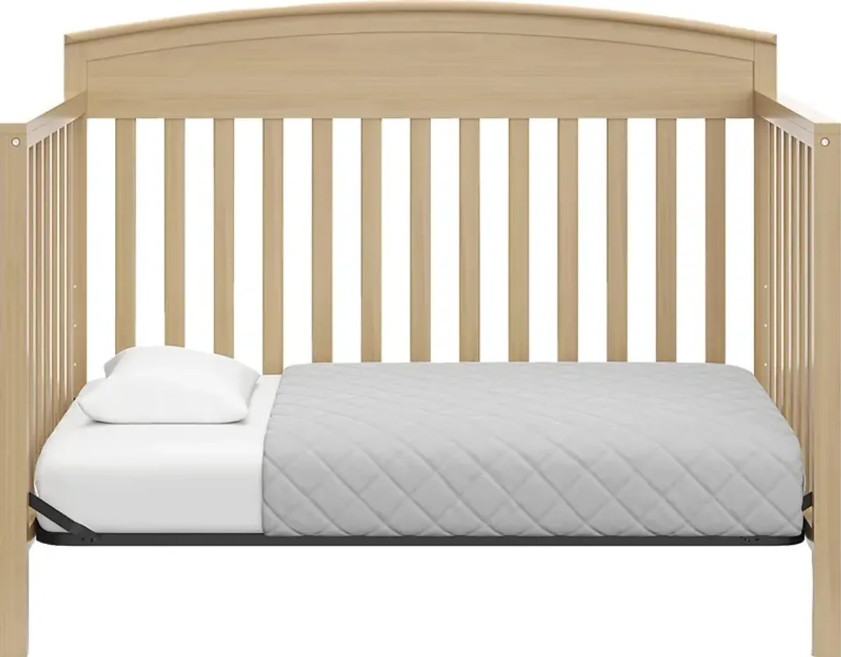 Zhandra Brown Convertible Crib