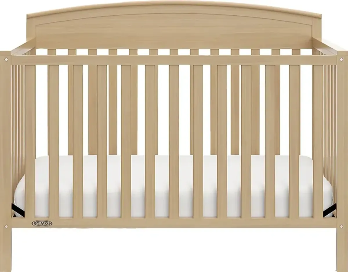 Zhandra Brown Convertible Crib