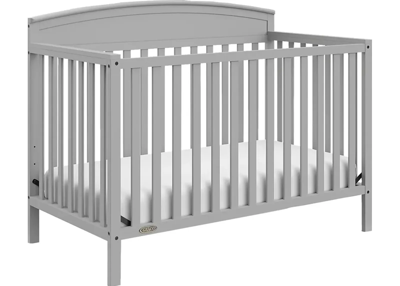 Zhandra Gray Convertible Crib