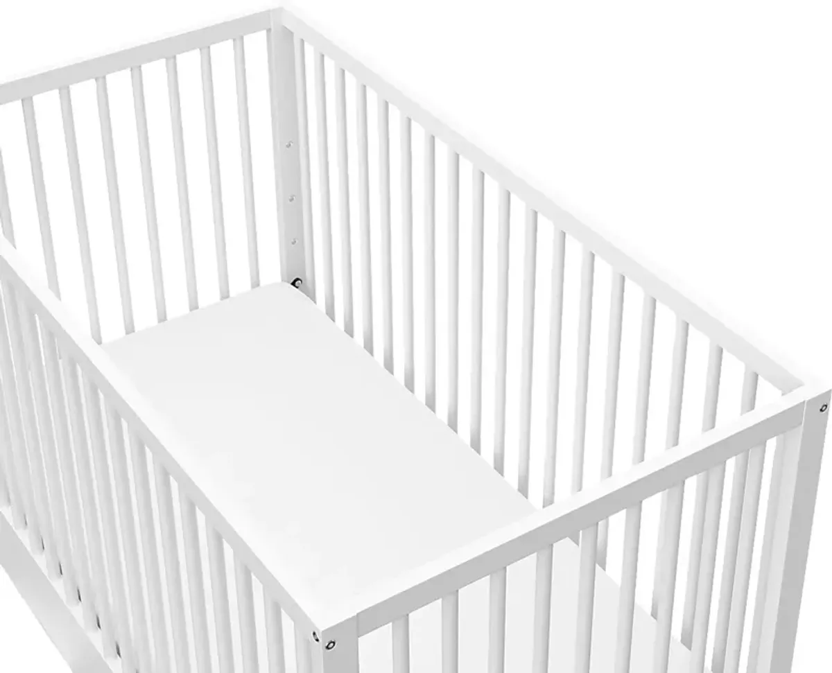 Alexei White Convertible Crib