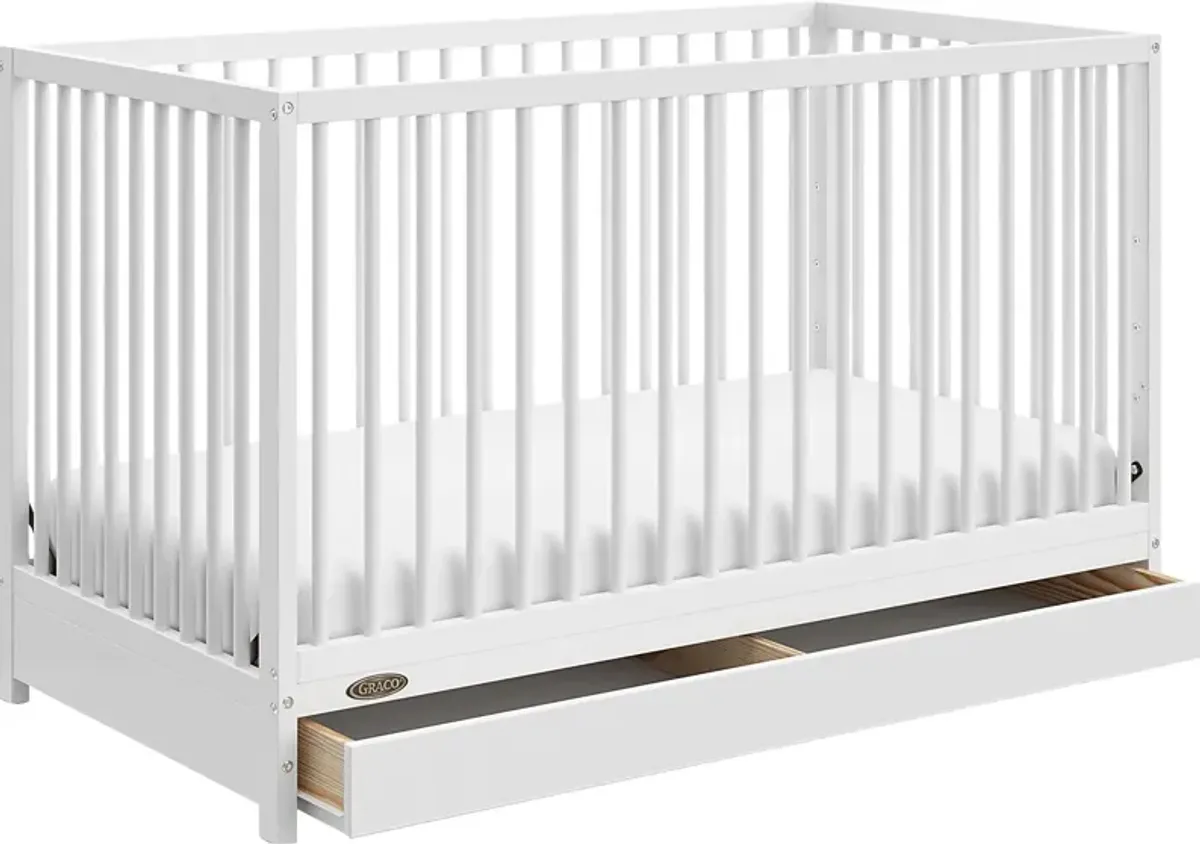 Alexei White Convertible Crib