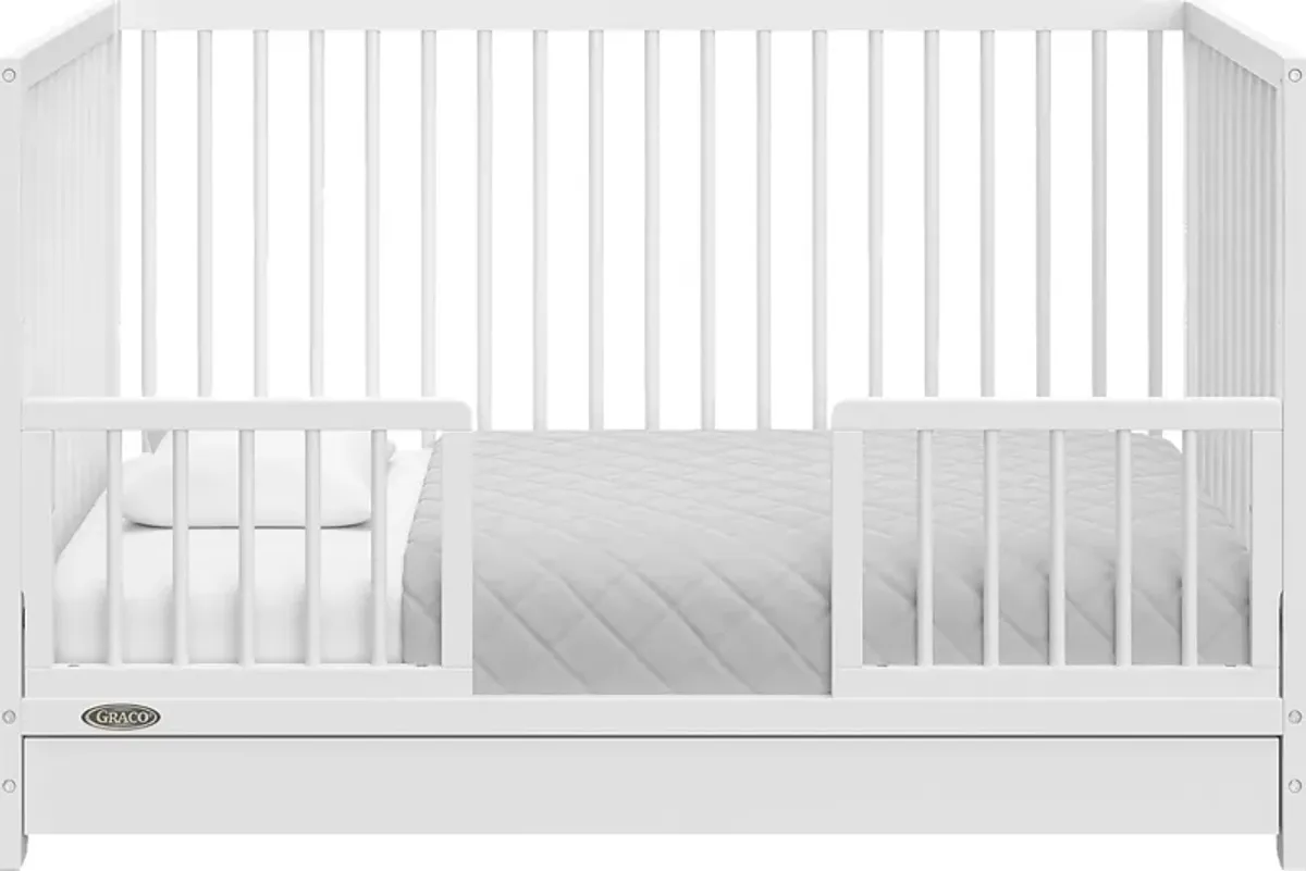 Alexei White Convertible Crib