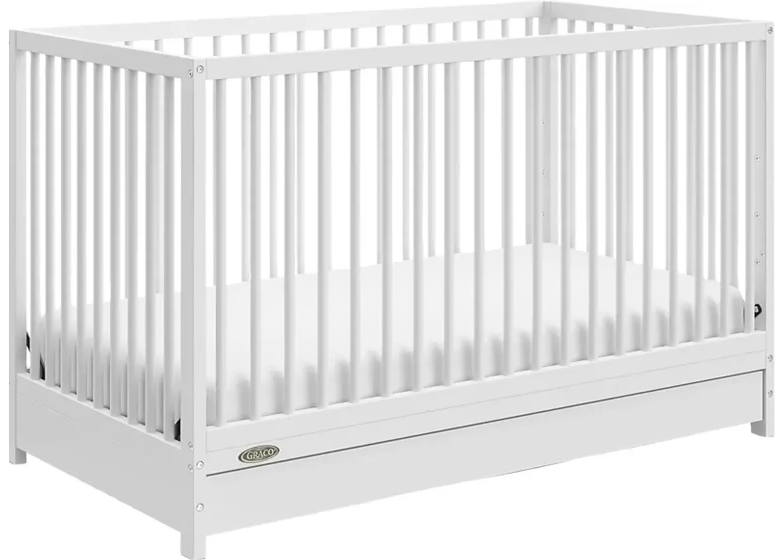 Alexei White Convertible Crib