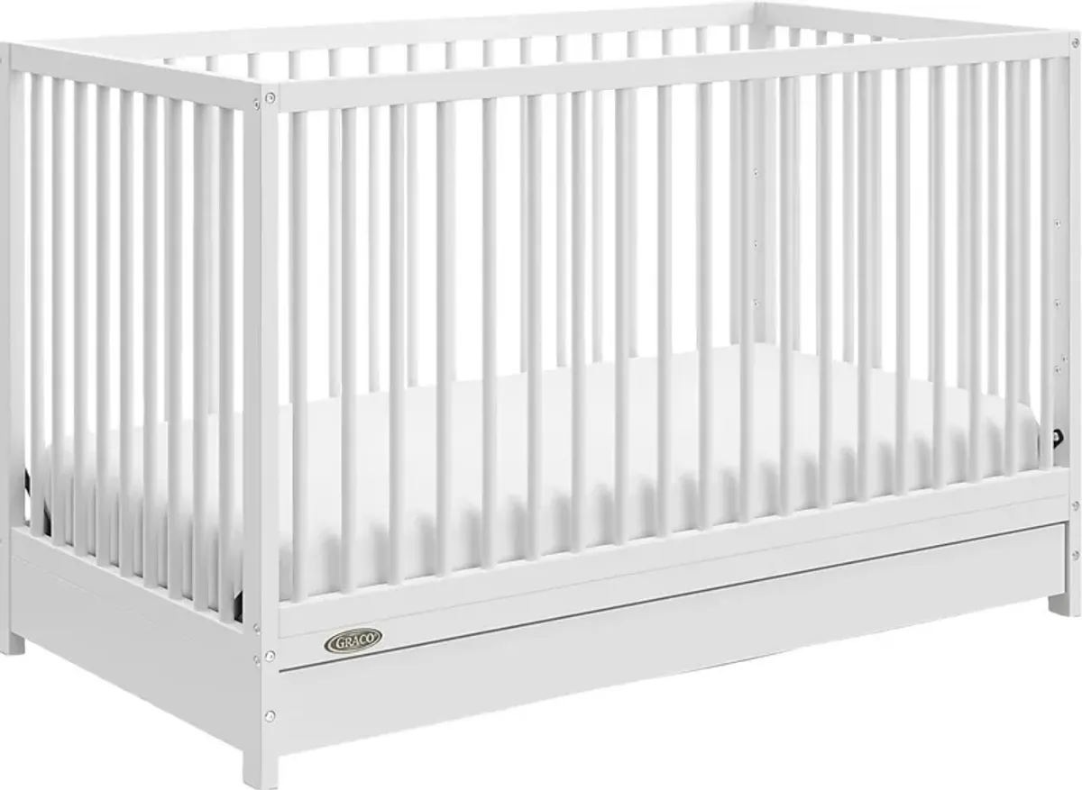 Alexei White Convertible Crib