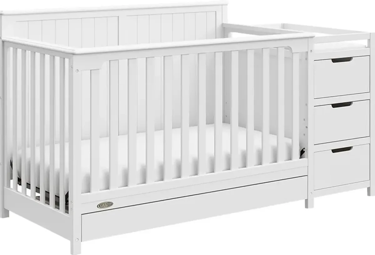 Maralah II White Convertible & Changing Table