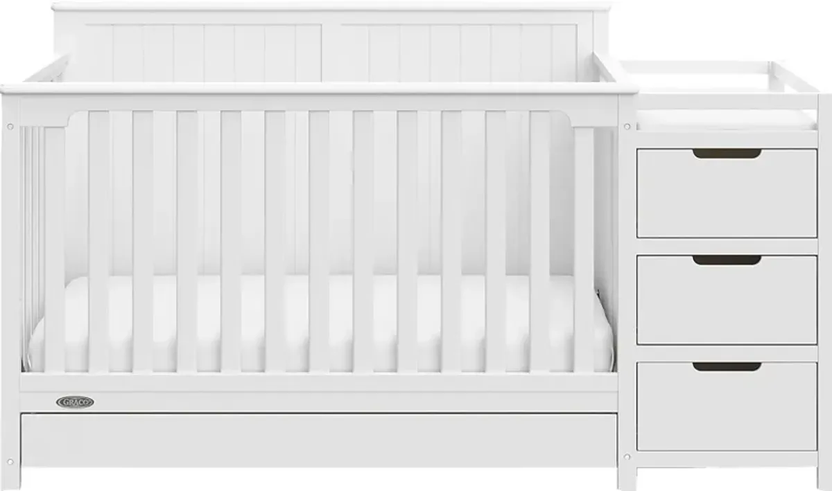 Maralah II White Convertible & Changing Table