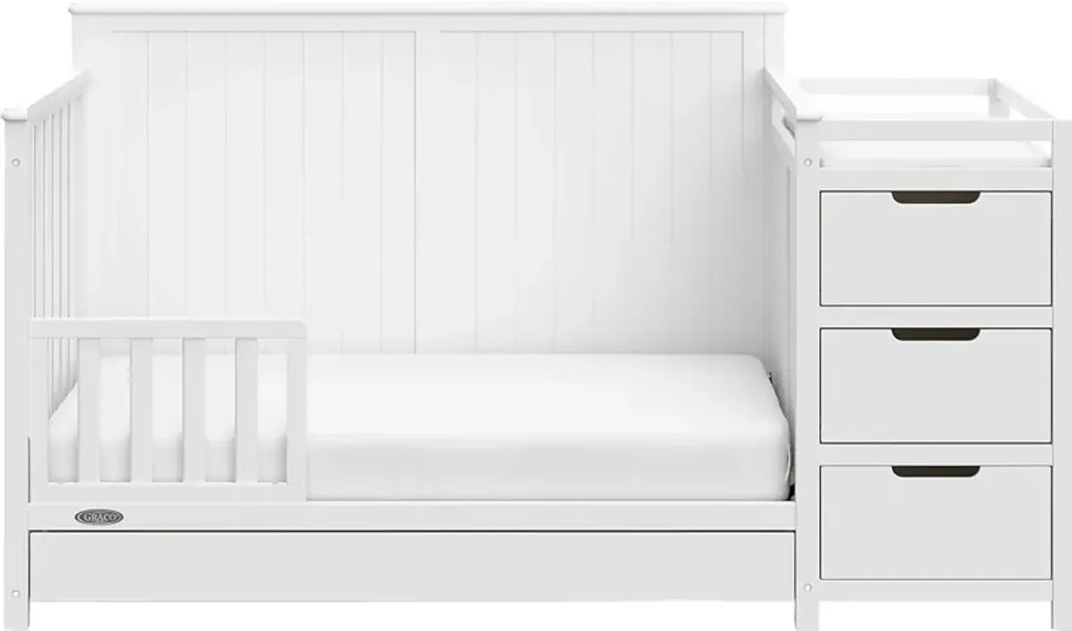 Maralah II White Convertible & Changing Table