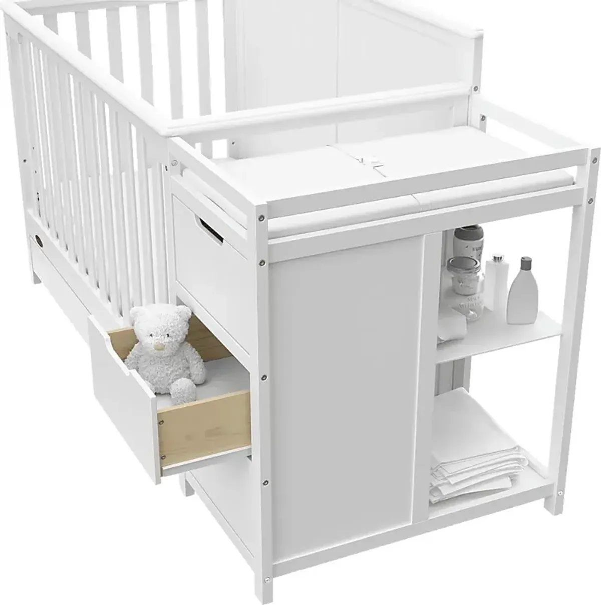 Maralah II White Convertible & Changing Table