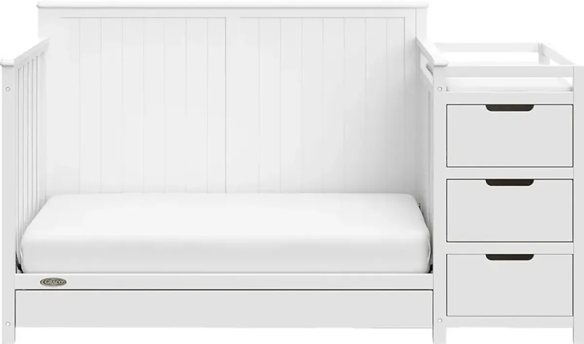 Maralah II White Convertible & Changing Table