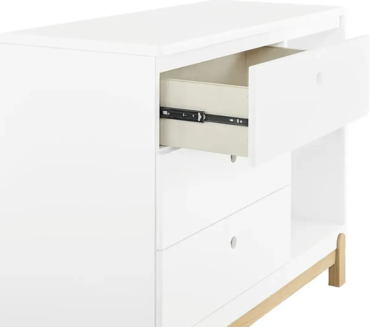 Kids Poppy White Dresser