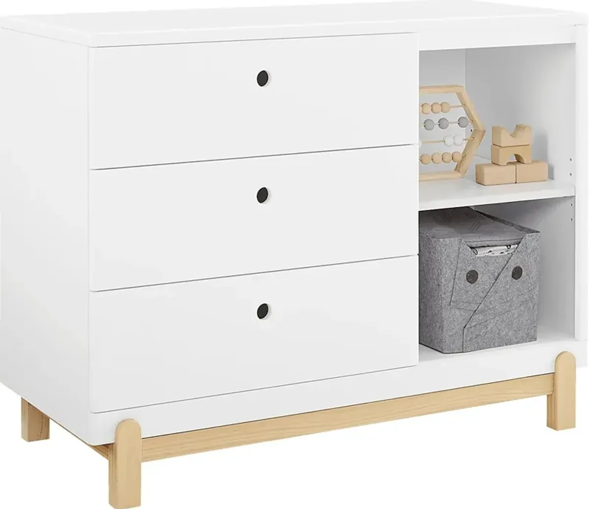 Kids Poppy White Dresser