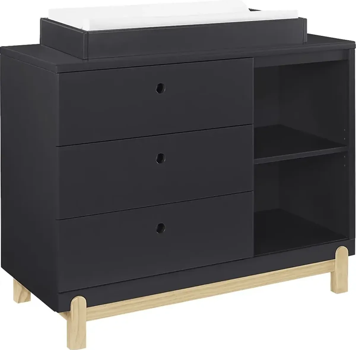 Kids Poppy Gray Dresser