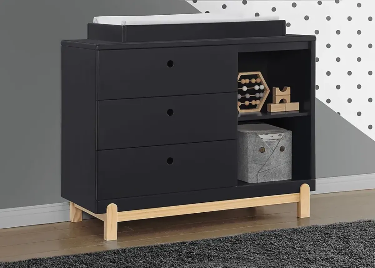 Kids Poppy Gray Dresser